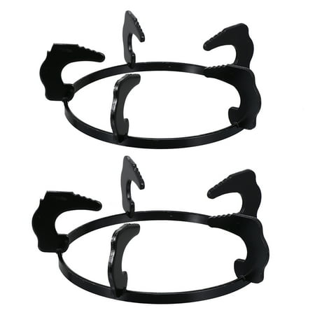 FRCOLOR 2pcs Gas Stove Holding Rack Practical Gas Cooker Holder Anti-skid Pot Racks