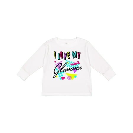 Inktastic I Love my Glamma- 80s retro style Boys or Girls Long Sleeve Toddler T-Shirt
Inktastic I Love my Glamma- 80s retro style Boys or Girls Long Sleeve Toddler T-Shirt
