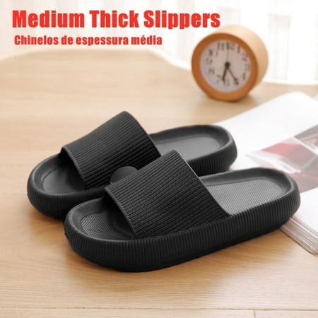 Home Slippers Thick Platform Bathroom Cloud Slippers Non-slip Flip Flops Woman Sandals Women Fashion Soft Sole EVA Indoor Slides
Home Slippers Thick Platform Bathroom Cloud Slippers Non-slip Flip Flops Woman Sandals Women Fashion Soft Sole EVA Indoor Slides