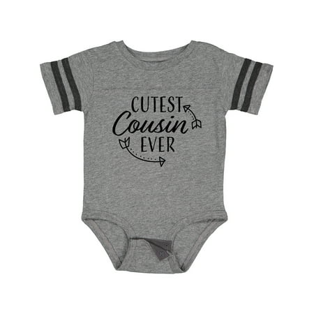 Inktastic Cutest Cousin Ever with Arrows Gift Baby Boy or Baby Girl Bodysuit
Inktastic Cutest Cousin Ever with Arrows Gift Baby Boy or Baby Girl Bodysuit