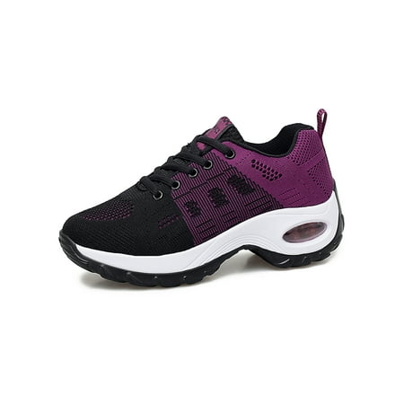 Sanviglor Women Sneakers Sport Walking Shoes Wedge Trainers Gym Breathable Mesh Athletic Shoe Non-Slip Platform Black Pink 4.5
Sanviglor Women Sneakers Sport Walking Shoes Wedge Trainers Gym Breathable Mesh Athletic Shoe Non-Slip Platform Black Pink 4.5