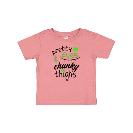 Inktastic Pretty Eyes and Chunky Thighs green hearts Gift Baby Boy or Baby Girl T-Shirt
Inktastic Pretty Eyes and Chunky Thighs green hearts Gift Baby Boy or Baby Girl T-Shirt