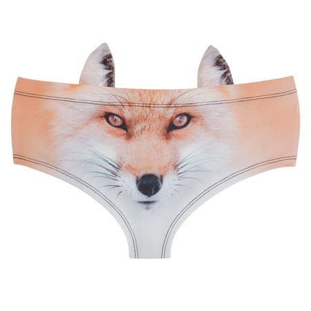 TANGNADE Underwear Women Ladies Hipsters Panties Animal Pattern Ear Themed Women Panties Print Underwear
TANGNADE Underwear Women Ladies Hipsters Panties Animal Pattern Ear Themed Women Panties Print Underwear