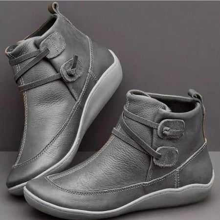 Oalirro Womens Boots Women s Casual Flat Retro Lace-up Boots Side Zipper Round Toe Shoes Boots
Oalirro Womens Boots Women s Casual Flat Retro Lace-up Boots Side Zipper Round Toe Shoes Boots