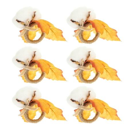 6Pcs Cotton Napkin Buckles Decorative Napkin Clasps Thanksgiving Theme Napkin Buckles
6Pcs Cotton Napkin Buckles Decorative Napkin Clasps Thanksgiving Theme Napkin Buckles
