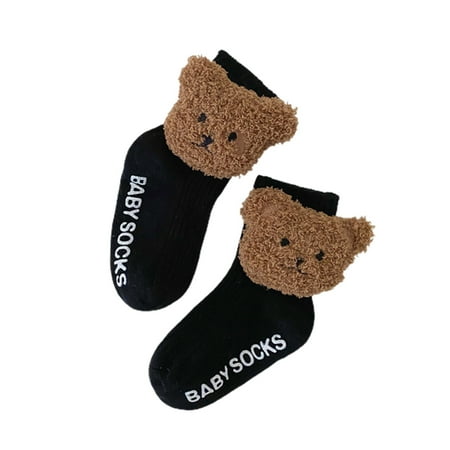 Liacowi Cute Floor Socks Baby Girls Boys Socks Cute Cartoon Bear Non-slip Soft Lightweight Socks for Fall Winter
Liacowi Cute Floor Socks Baby Girls Boys Socks Cute Cartoon Bear Non-slip Soft Lightweight Socks for Fall Winter