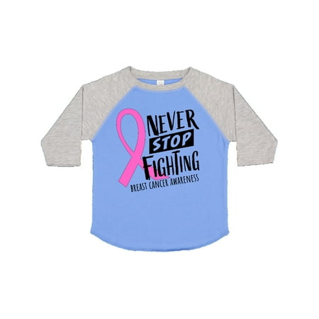 Inktastic Never Stop Fighting Breast Cancer Awareness Gift Toddler Boy or Toddler Girl T-Shirt
Inktastic Never Stop Fighting Breast Cancer Awareness Gift Toddler Boy or Toddler Girl T-Shirt