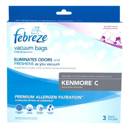 Febreze Vacuum Bags, Kenmore C, Pack of 3 - www.bagssaleusa.com
