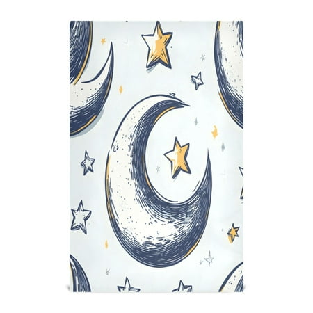 Moon and Stars Kitchen Towels 6-Piece Pack Tea Towels for Kitchen Decorative Waffle Design 28x18in
Moon and Stars Kitchen Towels 6-Piece Pack Tea Towels for Kitchen Decorative Waffle Design 28x18in
