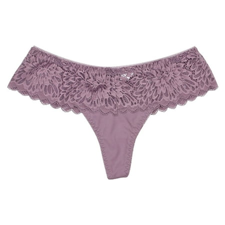Female Seamless Briefs Solid Purple Xl Underwear 3 Pack