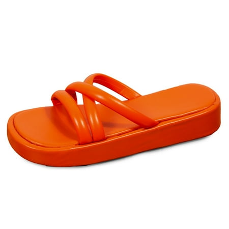 Candy Colors Thick Sole Sandals Women Cross Strap Slip-On Platform Sandles Woman Summer Lightweight Beach Flip Flops Super Size
Candy Colors Thick Sole Sandals Women Cross Strap Slip-On Platform Sandles Woman Summer Lightweight Beach Flip Flops Super Size