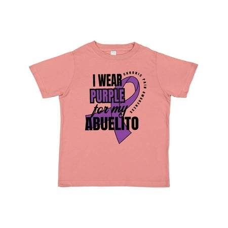 Inktastic Chronic Pain I Wear Purple For My Abuelito Gift Toddler Boy or Toddler Girl T-Shirt
Inktastic Chronic Pain I Wear Purple For My Abuelito Gift Toddler Boy or Toddler Girl T-Shirt