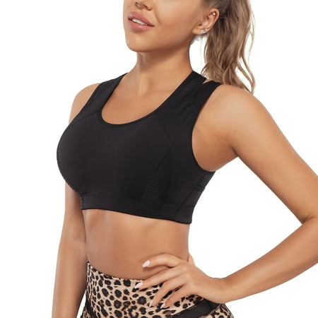 KUMAYES Sport Bras for Women Racerback Yoga Bra High Impact Adjustable Full Coverage Wirefree Support Padded Workout Bra
KUMAYES Sport Bras for Women Racerback Yoga Bra High Impact Adjustable Full Coverage Wirefree Support Padded Workout Bra