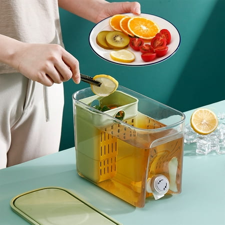 Naughtyhood New Year 2023 3.6L Cold Kettle With Faucet In Refrigerator Large Capacity Storage For Fruit Juice Dispenser With Top And Spigot Fruit Teapot Lemonade Bucket Clearance
Naughtyhood New Year 2023 3.6L Cold Kettle With Faucet In Refrigerator Large Capacity Storage For Fruit Juice Dispenser With Top And Spigot Fruit Teapot Lemonade Bucket Clearance