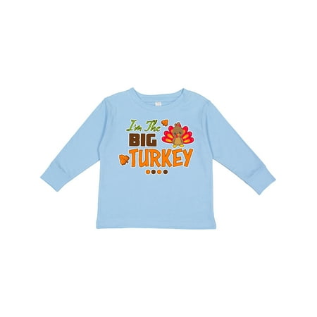 Inktastic Thanksgiving Im the Big Turkey Gift Toddler Boy or Toddler Girl Long Sleeve T-Shirt
Inktastic Thanksgiving Im the Big Turkey Gift Toddler Boy or Toddler Girl Long Sleeve T-Shirt