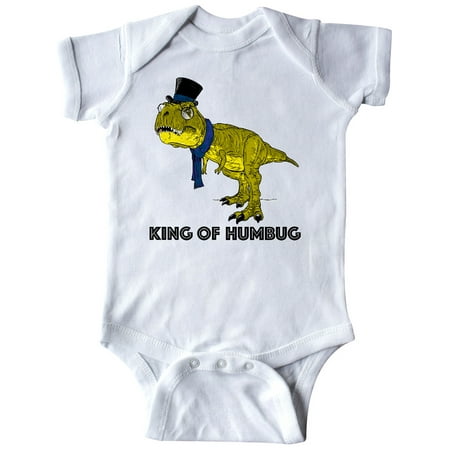 Inktastic King of Humbug Green Tyrannosaurus Rex in Top Hat and Scarf Gift Baby Boy or Baby Girl Bodysuit
Inktastic King of Humbug Green Tyrannosaurus Rex in Top Hat and Scarf Gift Baby Boy or Baby Girl Bodysuit