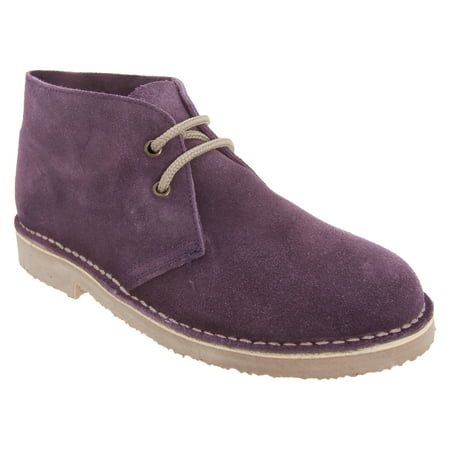 Roamers Adults Real Suede Unlined Desert Boots