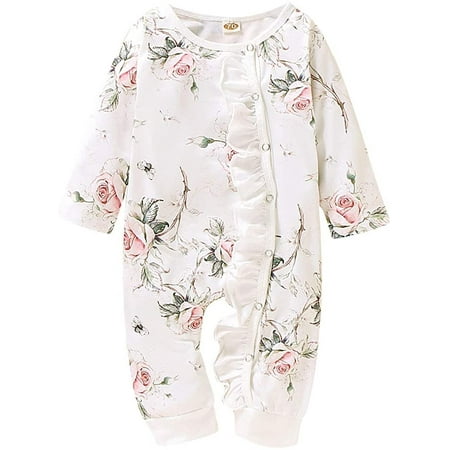 Newborn Infant Girls Onesie Knitted Creeper Funny Baby Girl Cute Print Floral Button Romper
Newborn Infant Girls Onesie Knitted Creeper Funny Baby Girl Cute Print Floral Button Romper