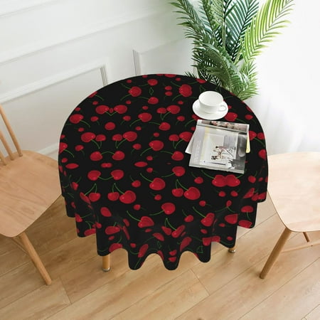 ZICANCN Round Table Cloths 60 Inch Fashion Cherries Print Table Cover Waterproof Washable Outdoor Picnic Tablecloth
ZICANCN Round Table Cloths 60 Inch Fashion Cherries Print Table Cover Waterproof Washable Outdoor Picnic Tablecloth