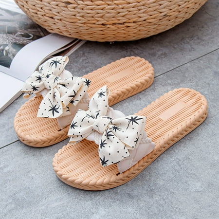 PEASKJP Flip Flops for Women Women Fashion New Pattern Round Toe Slip On Comfort Flat Slippers Casual Summer Shoes White 7
PEASKJP Flip Flops for Women Women Fashion New Pattern Round Toe Slip On Comfort Flat Slippers Casual Summer Shoes White 7