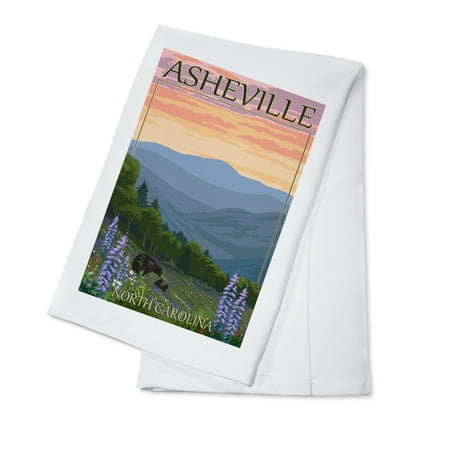 Asheville North Carolina Bear and Cubs with Flowers (100% Cotton Tea Towel Decorative Hand Towel Kitchen and Home)
Asheville North Carolina Bear and Cubs with Flowers (100% Cotton Tea Towel Decorative Hand Towel Kitchen and Home)