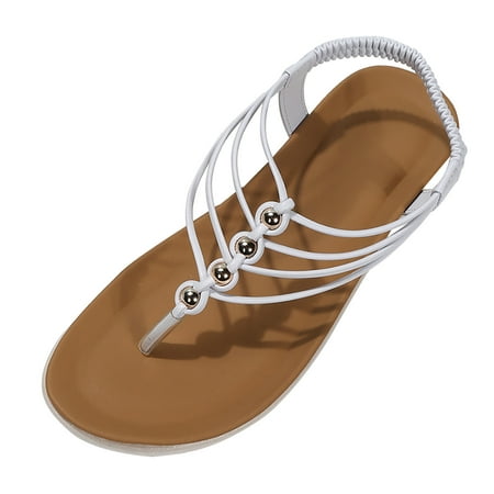 KaLI_store Womens Sandals Sandals for Women Cute Summer Beaded Sandals Flower Rhinestone Dressy Shoes White
KaLI_store Womens Sandals Sandals for Women Cute Summer Beaded Sandals Flower Rhinestone Dressy Shoes White