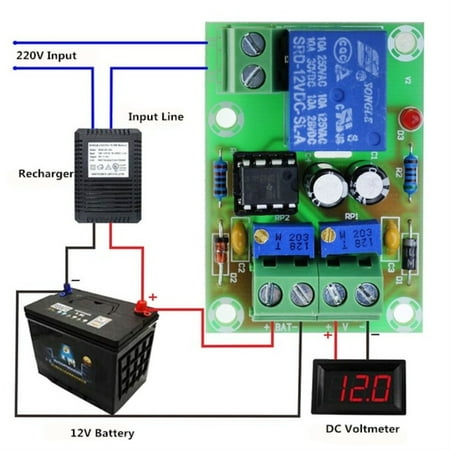 Geege Xh-M601 Battery Automatic Charging Control Board 12V Charger Power Module