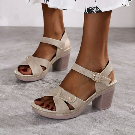 HIBRO Fashion Women s Casual Shoes Breathable High Heels Outdoor Leisure Sandals
HIBRO Fashion Women s Casual Shoes Breathable High Heels Outdoor Leisure Sandals