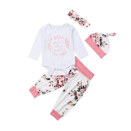 Newborn Baby Girls Clothes Romper Bodysuit Tops Floral Pants Trousers with Headband Casual Outfit Sets 0-24M
Newborn Baby Girls Clothes Romper Bodysuit Tops Floral Pants Trousers with Headband Casual Outfit Sets 0-24M