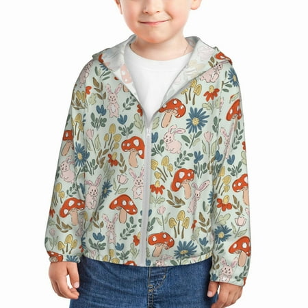 Ocsxa Garden Of Little Bunnies Print Kids Active Zipper Sun Protection Jacket Boys Girls Hooded Cooling Shirt-18 Months
Ocsxa Garden Of Little Bunnies Print Kids Active Zipper Sun Protection Jacket Boys Girls Hooded Cooling Shirt-18 Months