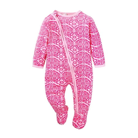 FRSASU Clearance Autumn Baby Kids Double Zipper Clothes Sleeping Pajamas Rompers Newborn Overalls Pink 6-9 Months 
FRSASU Clearance Autumn Baby Kids Double Zipper Clothes Sleeping Pajamas Rompers Newborn Overalls Pink 6-9 Months