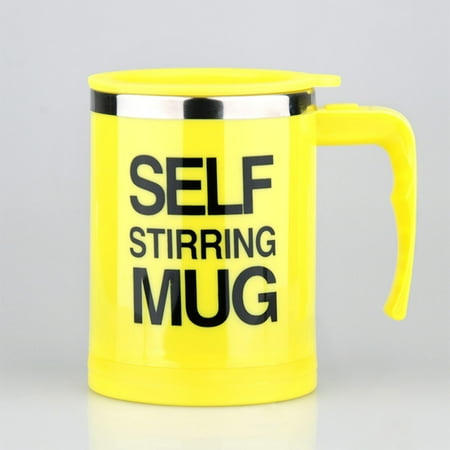 Goory Self Stirring Cup Stainless Steel Automatic Mixing for Traveling Morning Office Men and Women (Yellow)
Goory Self Stirring Cup Stainless Steel Automatic Mixing for Traveling Morning Office Men and Women (Yellow)