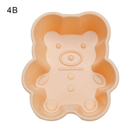 Farfi Cake Mold Eco-friendly High Elastic Silicone Cake Muffin Baking Mould for Home (Bear Shaped Orange)
Farfi Cake Mold Eco-friendly High Elastic Silicone Cake Muffin Baking Mould for Home (Bear Shaped Orange)