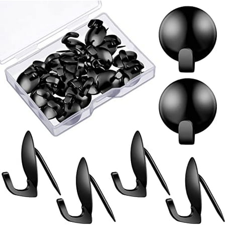 30 Pack Metal Cubicle Hooks Fabric Panel Wall Hooks Cubicle Wall Hooks for 20 lbs Office Home Kitchen Supplies(Black)
30 Pack Metal Cubicle Hooks Fabric Panel Wall Hooks Cubicle Wall Hooks for 20 lbs Office Home Kitchen Supplies(Black)
