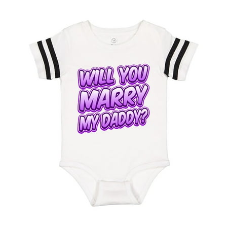Inktastic Will You Marry My Daddy (purple) Gift Baby Boy or Baby Girl Bodysuit
Inktastic Will You Marry My Daddy (purple) Gift Baby Boy or Baby Girl Bodysuit