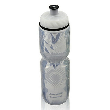 710ML Bicycle Water Bottle Outdoor Dual Layer Thermal Keeping Sport Bottle Hot Cold Water Cycling Water Bottle Cycling Equipment(Silver)
710ML Bicycle Water Bottle Outdoor Dual Layer Thermal Keeping Sport Bottle Hot Cold Water Cycling Water Bottle Cycling Equipment(Silver)