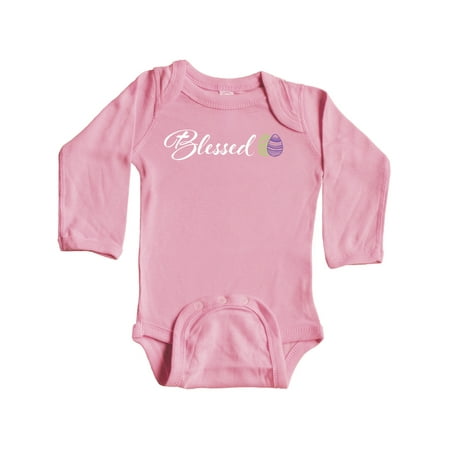 Inktastic Easter Blessed with Green and Purple Eggs Gift Baby Boy or Baby Girl Long Sleeve Bodysuit
Inktastic Easter Blessed with Green and Purple Eggs Gift Baby Boy or Baby Girl Long Sleeve Bodysuit