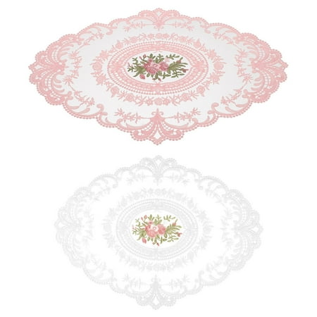 2Pcs Lace Design Placemat Elegant Style Coaster Dining Table Place Mat Decorative Cup Cushion
2Pcs Lace Design Placemat Elegant Style Coaster Dining Table Place Mat Decorative Cup Cushion