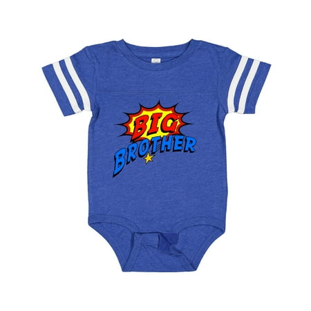 Inktastic Big Brother Superhero Gift Baby Boy Bodysuit