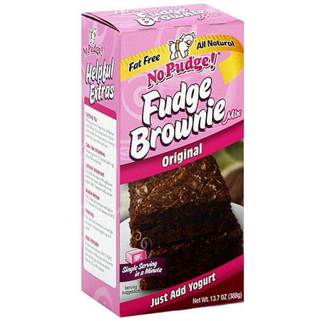 No Pudge Original Fudge Brownie Mix, 13.7 oz (Pack of 6)
