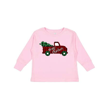Inktastic Merry Christmas Red Buffalo Plaid Truck with Tree Gift Toddler Boy or Toddler Girl Long Sleeve T-Shirt
Inktastic Merry Christmas Red Buffalo Plaid Truck with Tree Gift Toddler Boy or Toddler Girl Long Sleeve T-Shirt