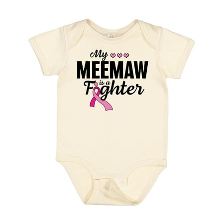 Inktastic Breast Cancer Awareness My Meemaw is a Fighter Gift Baby Boy or Baby Girl Bodysuit
Inktastic Breast Cancer Awareness My Meemaw is a Fighter Gift Baby Boy or Baby Girl Bodysuit