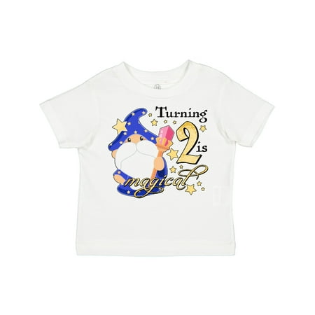 Inktastic Turning Two is Magical- Wizard Birthday Gift Toddler Boy or Toddler Girl T-Shirt
Inktastic Turning Two is Magical- Wizard Birthday Gift Toddler Boy or Toddler Girl T-Shirt