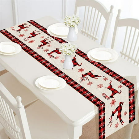EGNMCR Christmas Decorations Table Runner Christmas Home Decoration Supplies Cloth Tablecloths Creative Christmas Tablecloths
EGNMCR Christmas Decorations Table Runner Christmas Home Decoration Supplies Cloth Tablecloths Creative Christmas Tablecloths