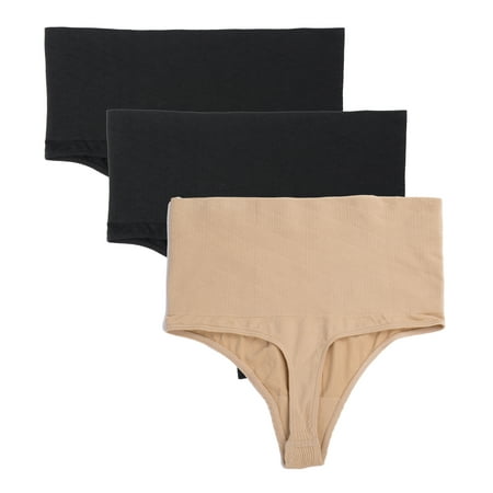 QRIC 3 Pack Women s Butt Lifting Sexy Thong Panties High Waist Tummy Control Shapewear Underwear Girdle S-3XL
QRIC 3 Pack Women s Butt Lifting Sexy Thong Panties High Waist Tummy Control Shapewear Underwear Girdle S-3XL