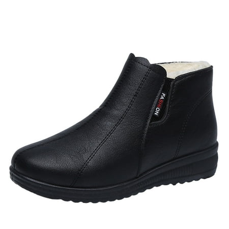 Winter Savings Clearance Deals 2022! Hvyes Winter Boots Women Plush Warm Shoes Casual Ankle Boots Plus Size Slip On Shoes
Winter Savings Clearance Deals 2022! Hvyes Winter Boots Women Plush Warm Shoes Casual Ankle Boots Plus Size Slip On Shoes