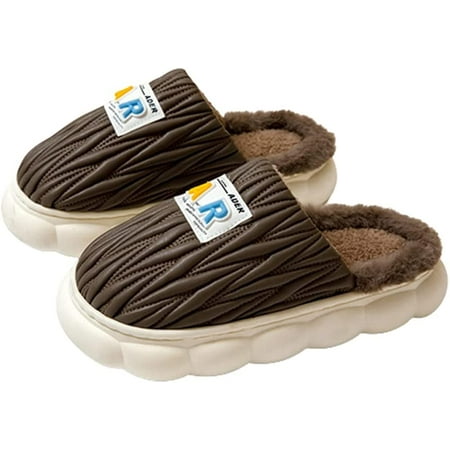 PIKADINGNIS Women Men Fluffy Faux Fur Warm Soft Indoor House Shoes Non-slip Plush Winter Fashion Slippers
PIKADINGNIS Women Men Fluffy Faux Fur Warm Soft Indoor House Shoes Non-slip Plush Winter Fashion Slippers