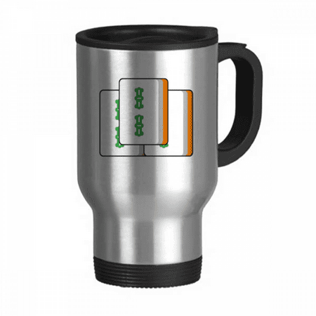 Overlapping Mahjong Slivers Travel Mug Flip Lid Stainless Steel Cup Car Tumbler Thermos
Overlapping Mahjong Slivers Travel Mug Flip Lid Stainless Steel Cup Car Tumbler Thermos