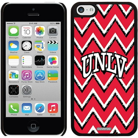 UNLV Sketchy Chevron Design on Apple iPhone 5c Thinshield Snap-On Case by Coveroo