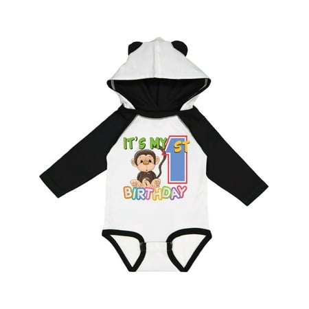 Inktastic Monkey First Birthday Gift Baby Boy or Baby Girl Long Sleeve Bodysuit
Inktastic Monkey First Birthday Gift Baby Boy or Baby Girl Long Sleeve Bodysuit
